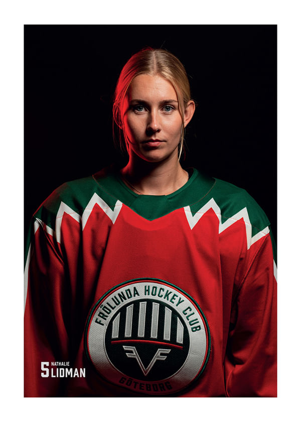 Poster Nathalie Lidman #5 Frölunda HC 2025/2026