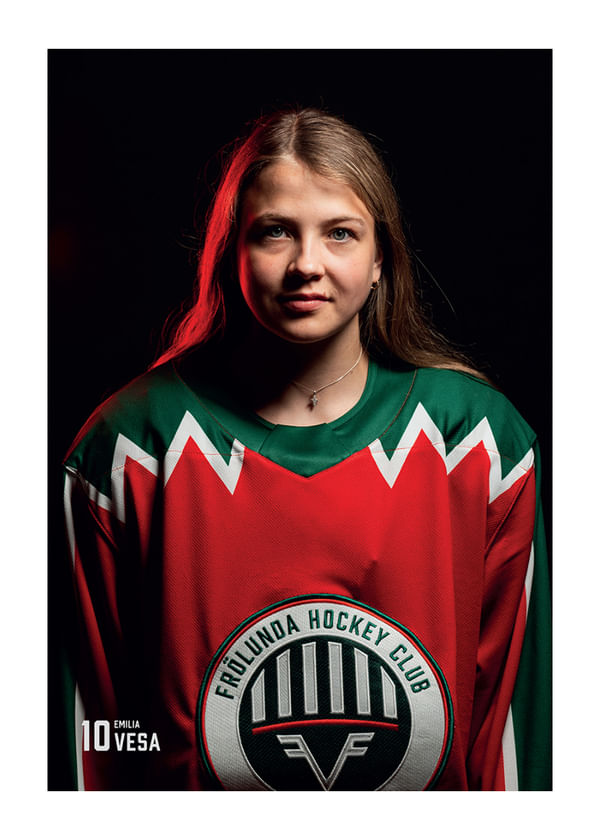 Poster Emilia Vesa #10 Frölunda HC 2025/2026