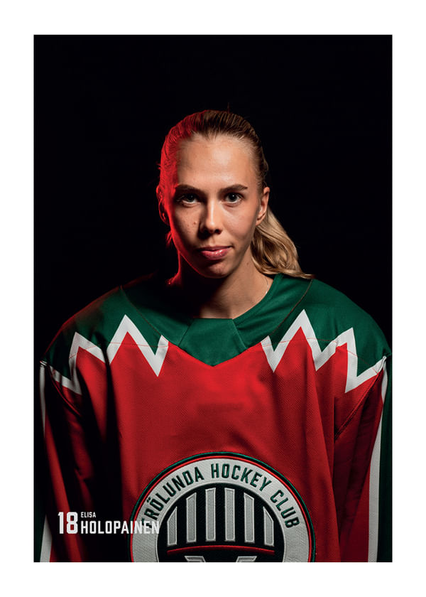 Poster Elisa Holopainen #18 Frölunda HC 2025/2026
