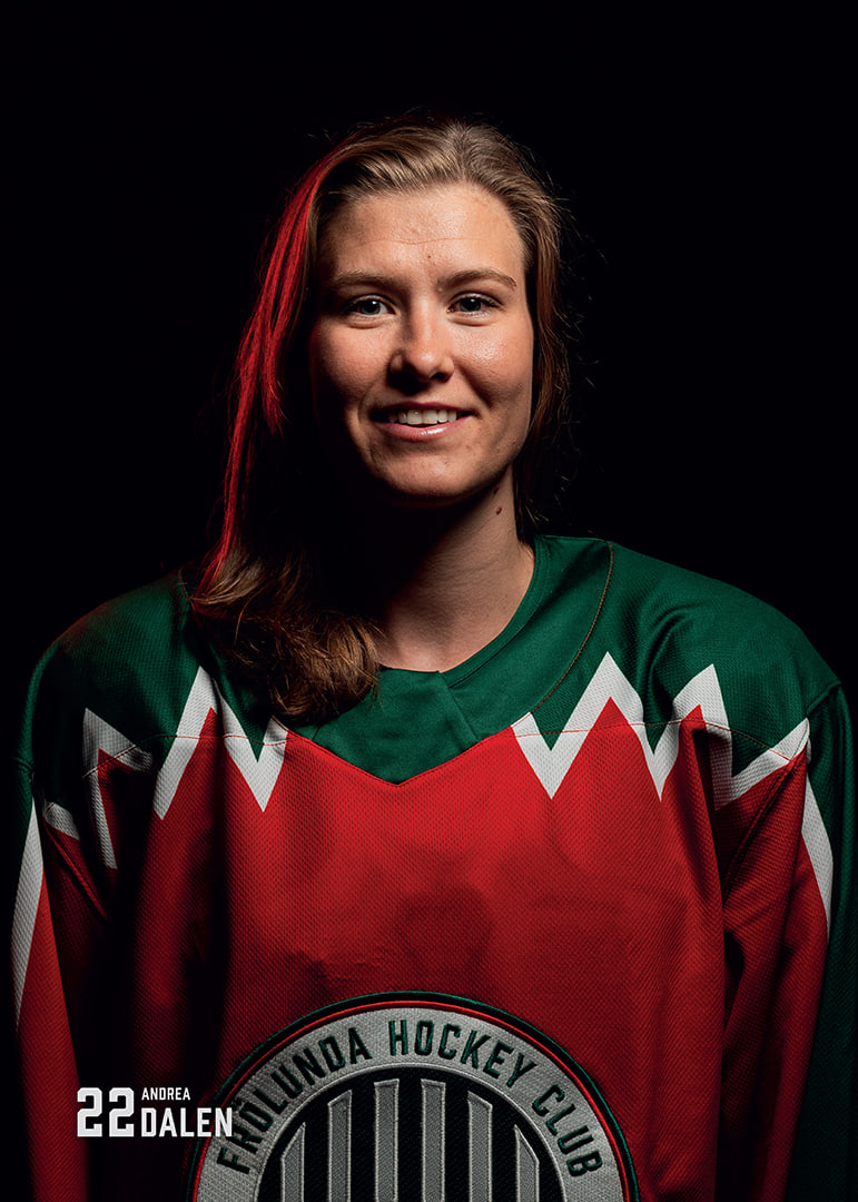 Andrea Dalen #22 Frölunda HC 2025/2026-12