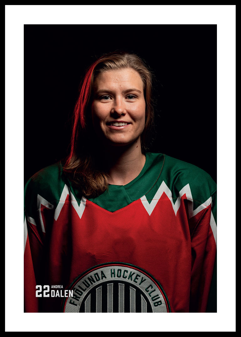 Andrea Dalen #22 Frölunda HC 2025/2026-12