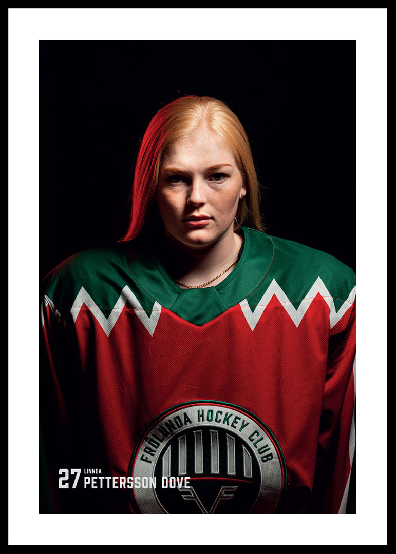Linnea Pettersson Dove #27 Frölunda HC 2025/2026-12