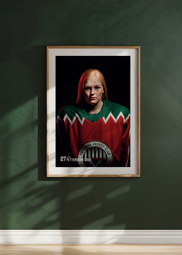Linnea Pettersson Dove #27 Frölunda HC 2025/2026-12