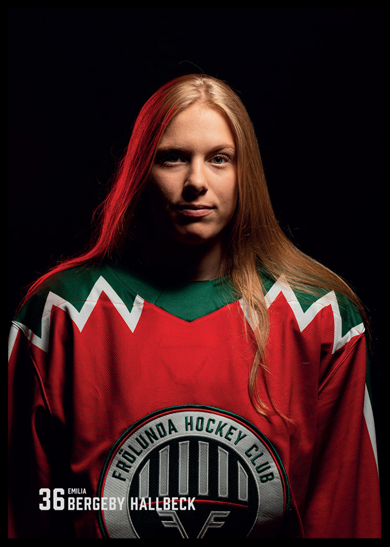 Emilia Bergeby Hallbeck #36 Frölunda HC 2025/2026-12