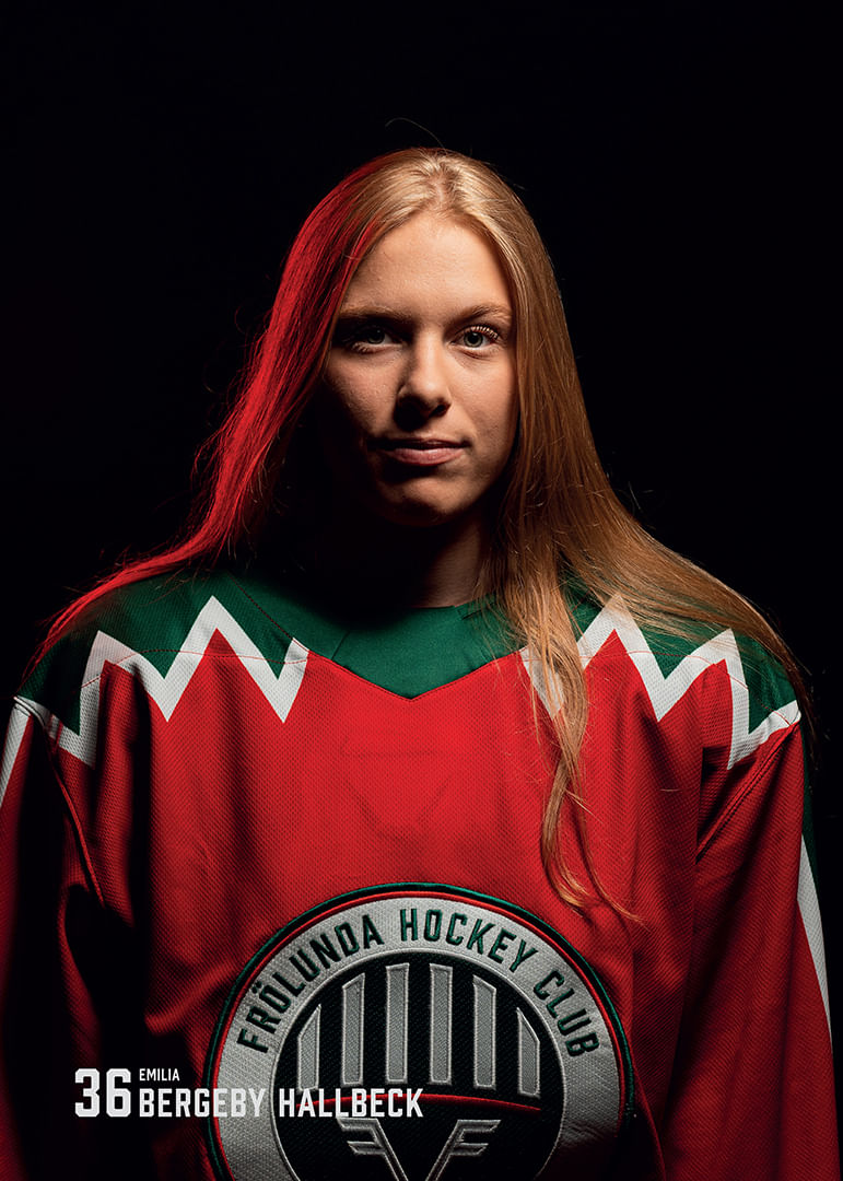 Emilia Bergeby Hallbeck #36 Frölunda HC 2025/2026-12