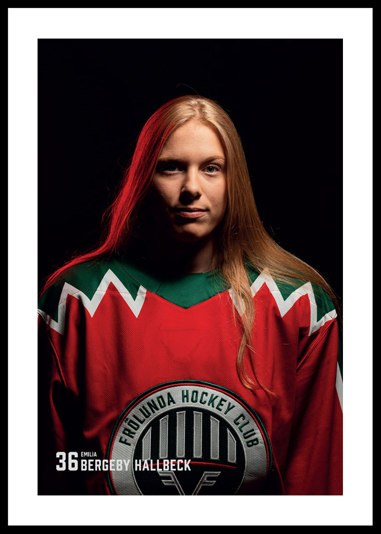 Emilia Bergeby Hallbeck #36 Frölunda HC 2025/2026-12