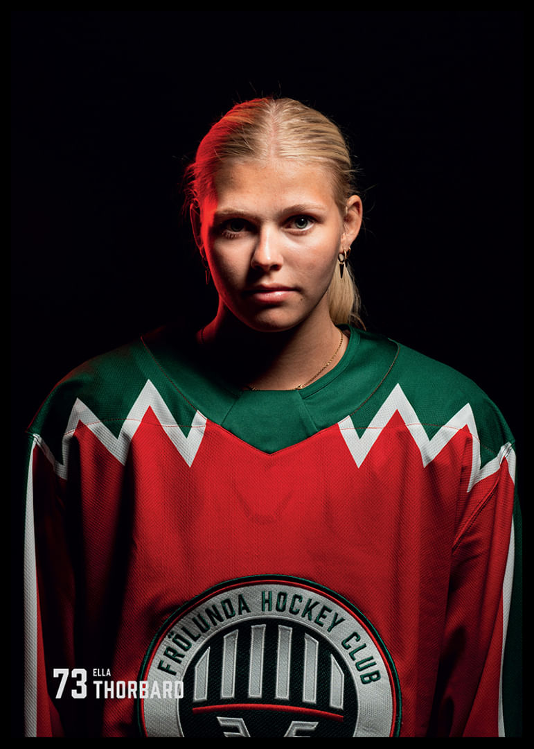 Ella Thorbard #73 Frölunda HC 2025/2026-12