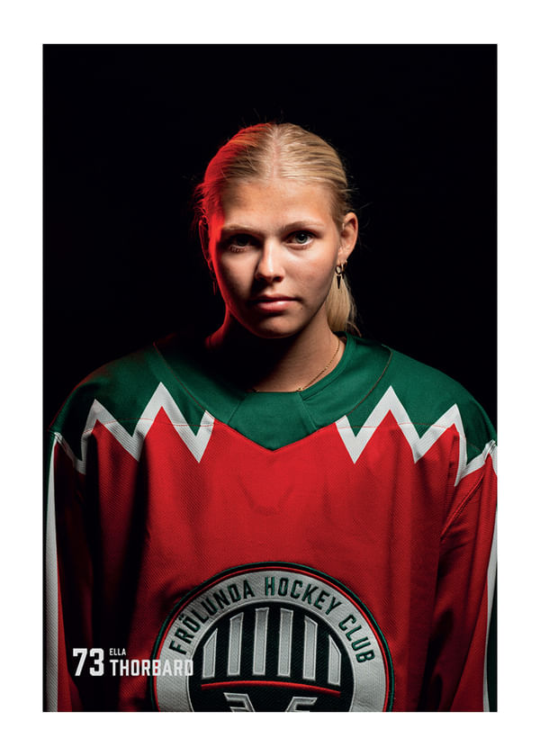 Poster Ella Thorbard #73 Frölunda HC 2025/2026