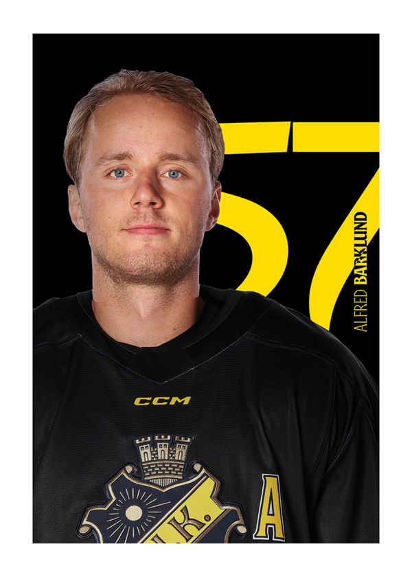 Poster Alfred Barklund #57 AIK Hockey 2025/2026