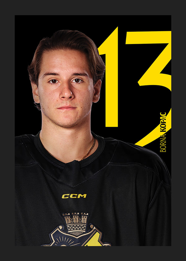 Poster Borna Kopac #13 AIK Hockey 2025/2026