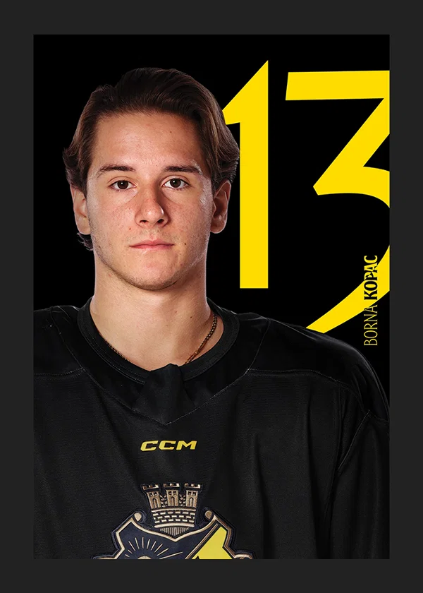 Poster Borna Kopac #13 AIK Hockey 2025/2026