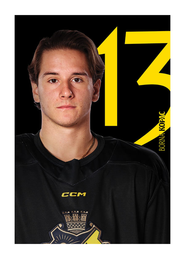 Poster Borna Kopac #13 AIK Hockey 2025/2026