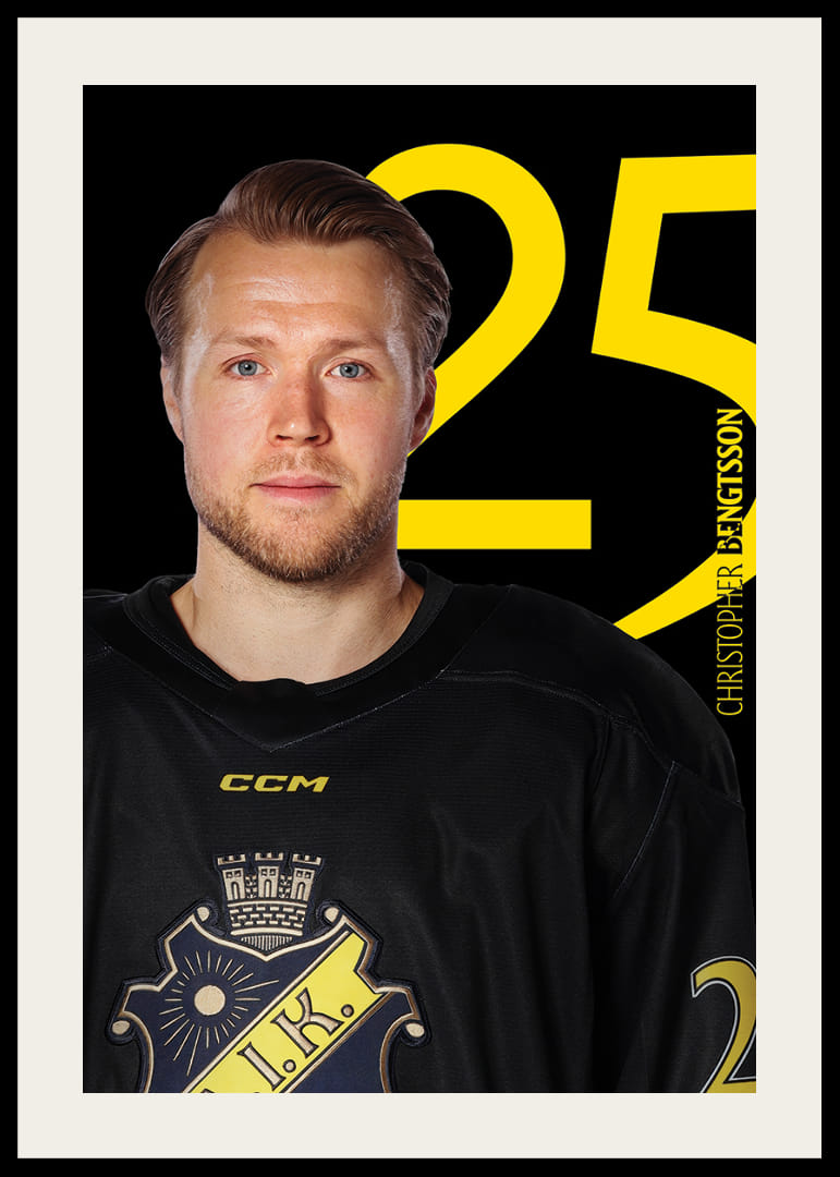 Christopher Bengtsson #25 AIK Hockey 2025/2026-12