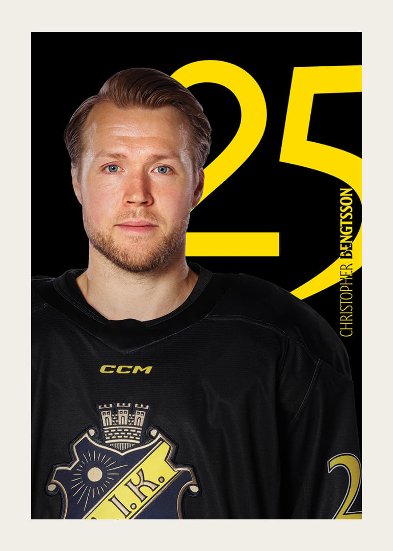 Christopher Bengtsson #25 AIK Hockey 2025/2026-12