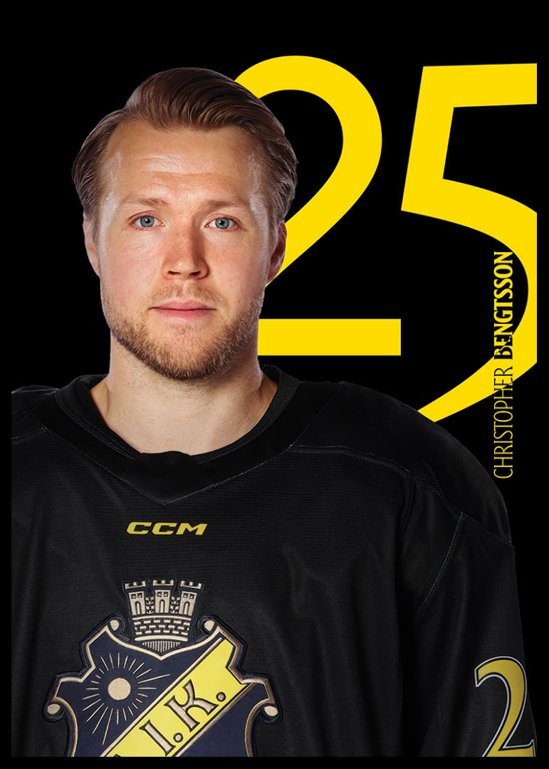 Christopher Bengtsson #25 AIK Hockey 2025/2026-12