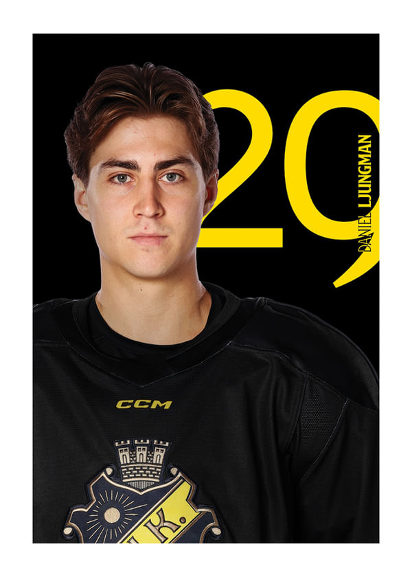 Poster Daniel Ljungman #29 AIK Hockey 2025/2026