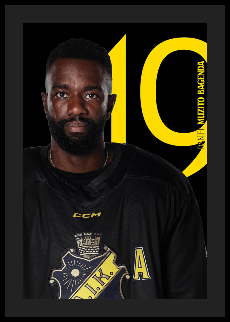 Daniel Muzito Bagenda #19 AIK Hockey 2025/2026-12