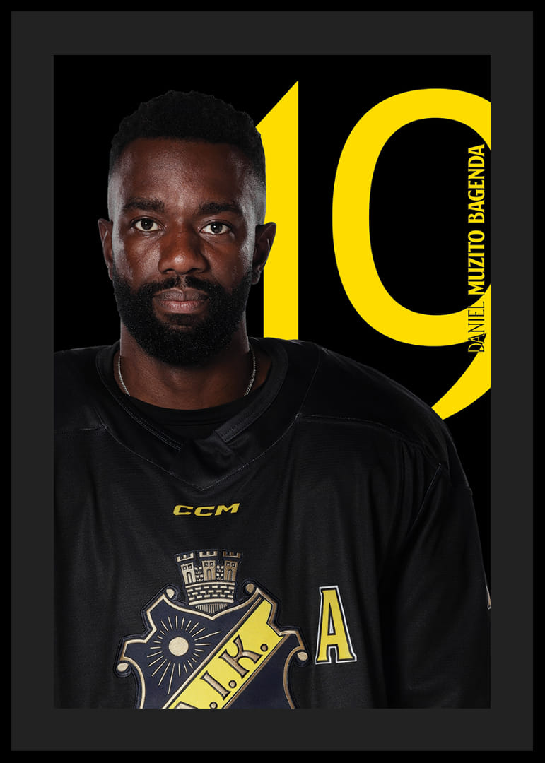 Daniel Muzito Bagenda #19 AIK Hockey 2025/2026-12