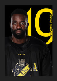 Daniel Muzito Bagenda #19 AIK Hockey 2025/2026-1