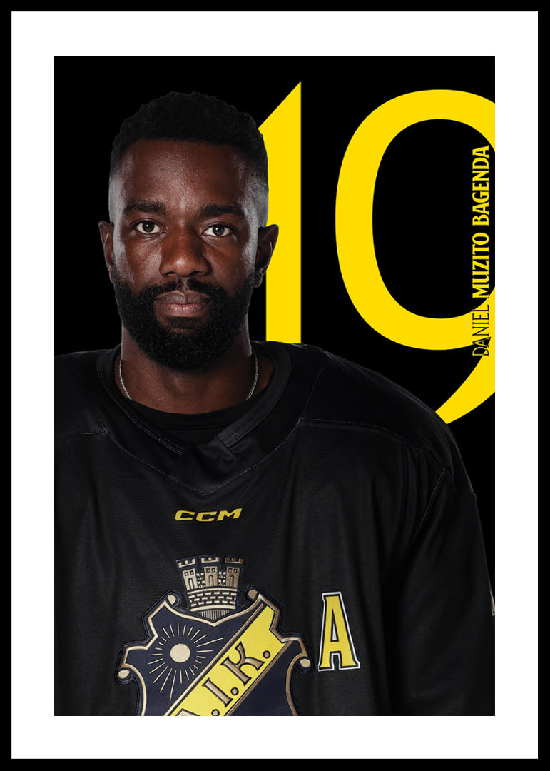 Daniel Muzito Bagenda #19 AIK Hockey 2025/2026-12