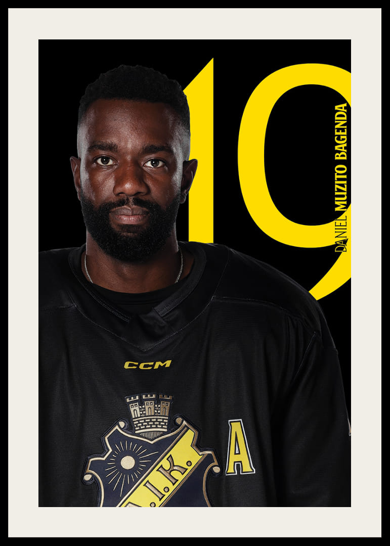 Daniel Muzito Bagenda #19 AIK Hockey 2025/2026-12