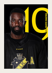 Daniel Muzito Bagenda #19 AIK Hockey 2025/2026-5