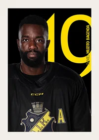 Daniel Muzito Bagenda #19 AIK Hockey 2025/2026-5