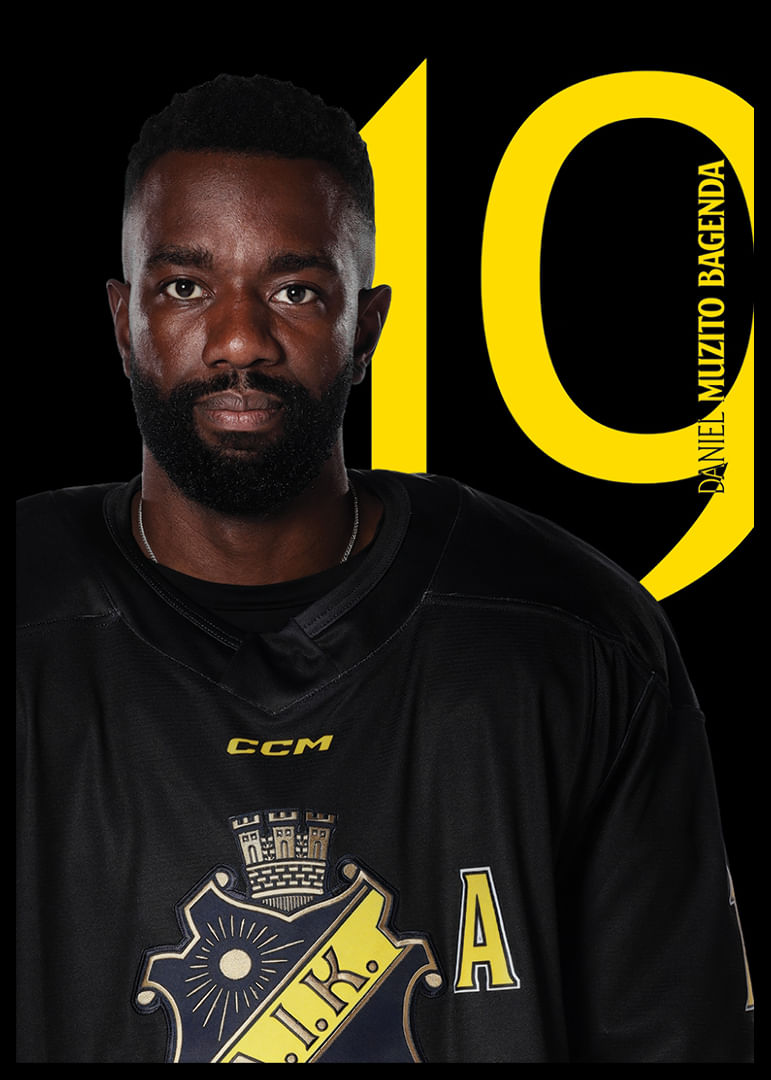 Daniel Muzito Bagenda #19 AIK Hockey 2025/2026-12