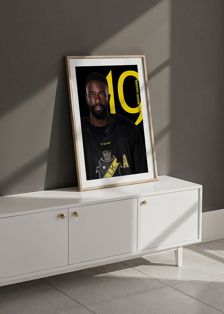 Daniel Muzito Bagenda #19 AIK Hockey 2025/2026-12