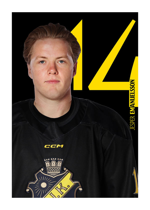 Poster Jesper Emanuelsson #14 AIK Hockey 2025/2026