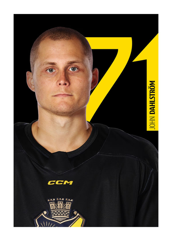 Poster John Dahlström #71 AIK Hockey 2025/2026