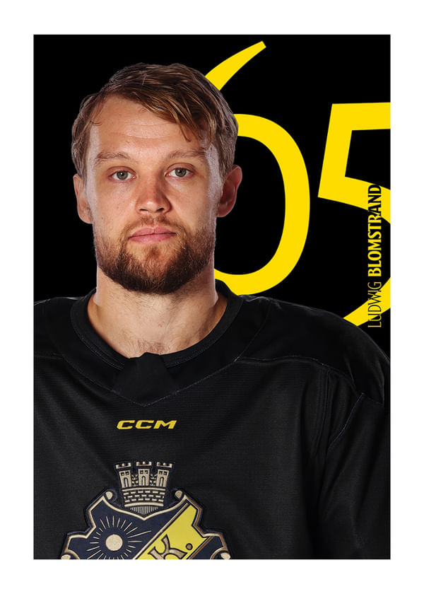 Poster Ludwig Blomstrand #65 AIK Hockey 2025/2026