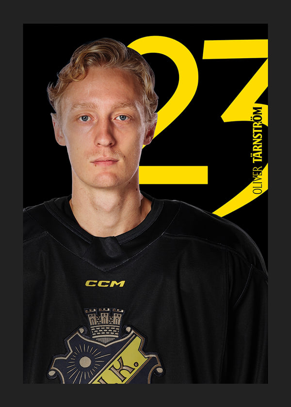 Poster Oliver Tärnström #23 AIK Hockey 2025/2026