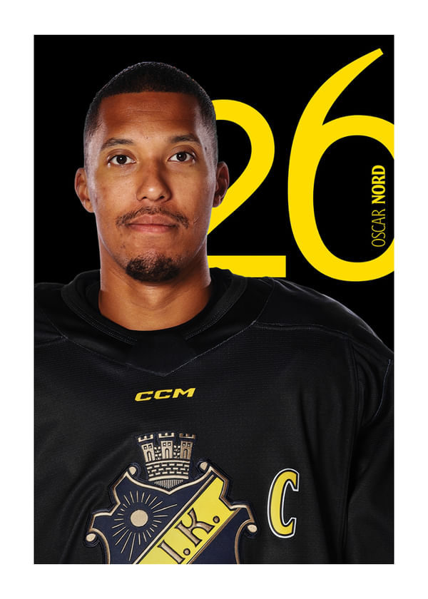 Poster Oscar Nord #26 AIK Hockey 2025/2026