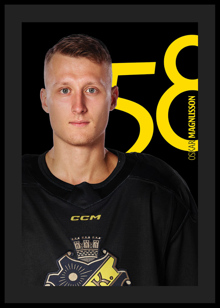 Oskar Magnusson #58 AIK Hockey 2025/2026-12
