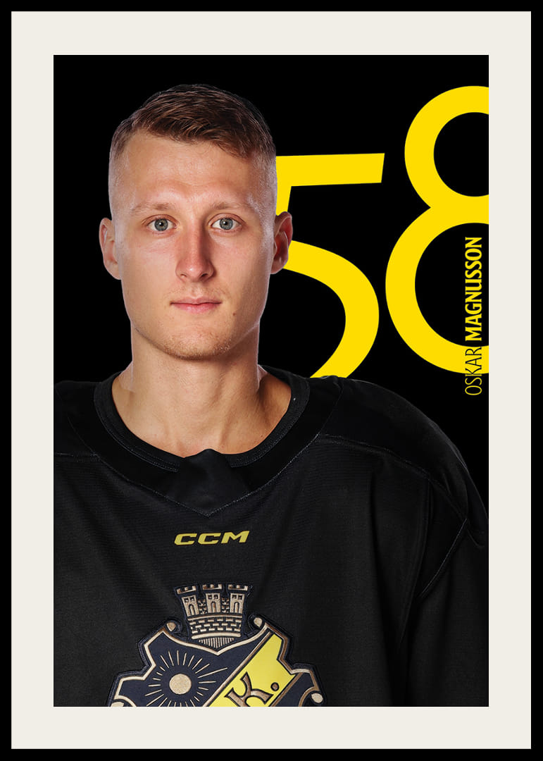 Oskar Magnusson #58 AIK Hockey 2025/2026-12