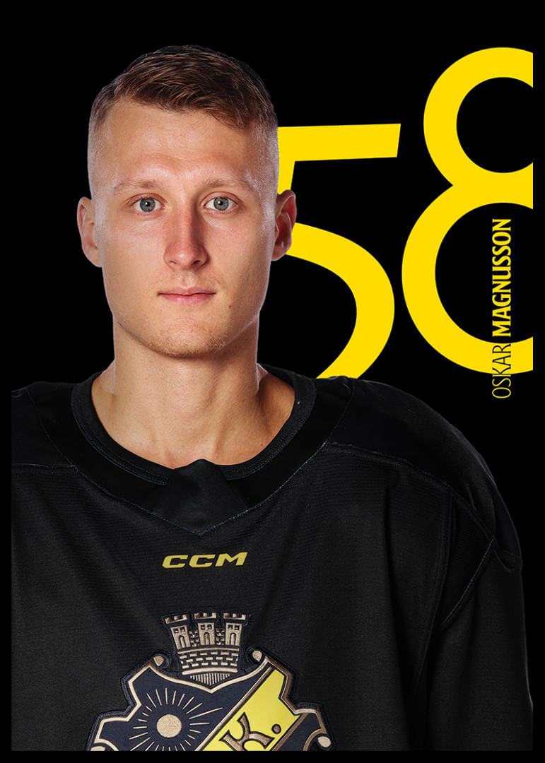 Oskar Magnusson #58 AIK Hockey 2025/2026-12