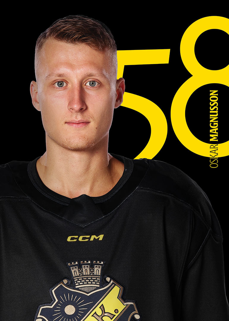 Oskar Magnusson #58 AIK Hockey 2025/2026-12