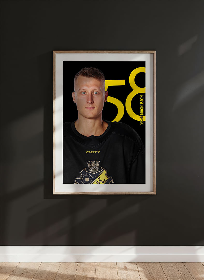 Oskar Magnusson #58 AIK Hockey 2025/2026-12