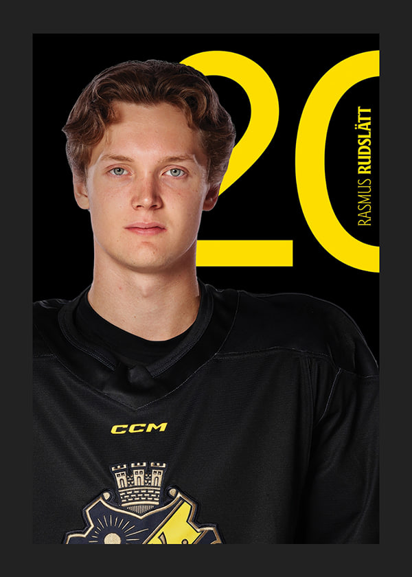 Poster Rasmus Rudslätt #20 AIK Hockey 2025/2026