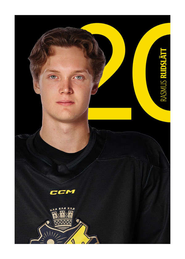 Poster Rasmus Rudslätt #20 AIK Hockey 2025/2026