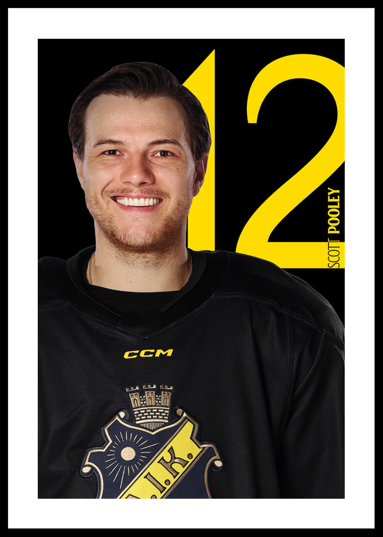 Scott Pooley #12 AIK Hockey 2025/2026-12