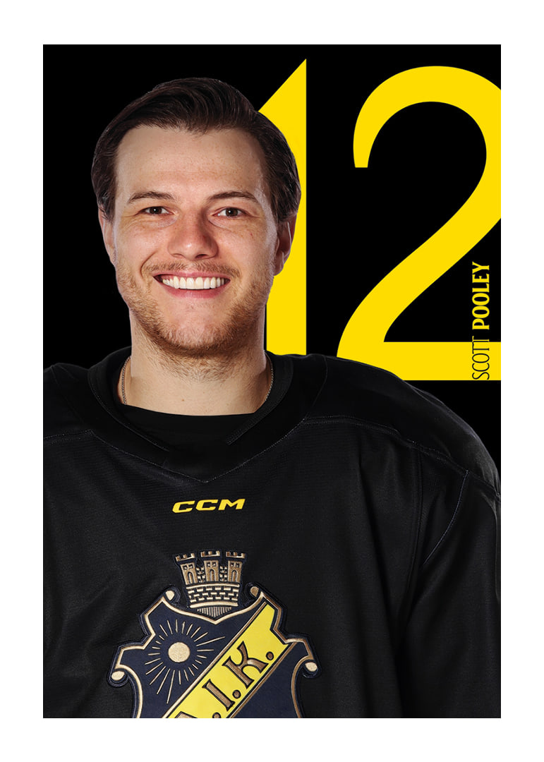 Scott Pooley #12 AIK Hockey 2025/2026-12