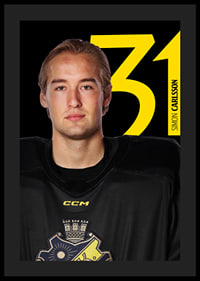 Simon Carlsson #31 AIK Hockey 2025/2026-0