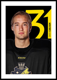Simon Carlsson #31 AIK Hockey 2025/2026-2