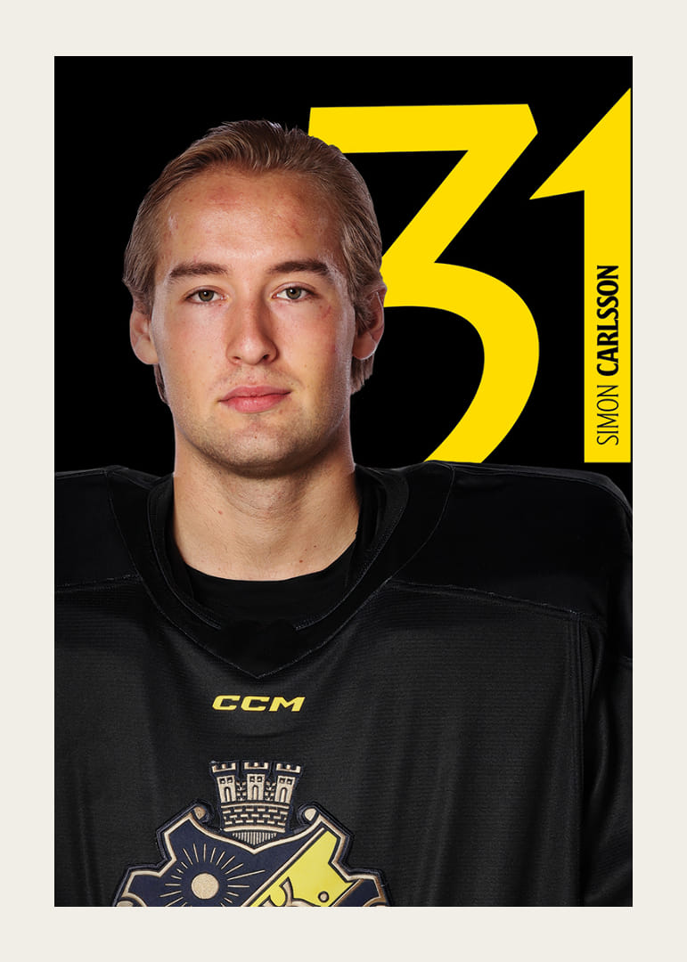 Simon Carlsson #31 AIK Hockey 2025/2026-12