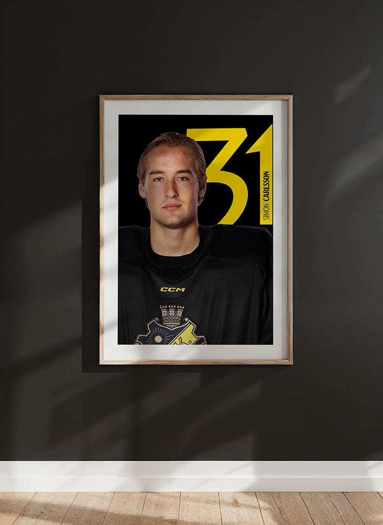 Simon Carlsson #31 AIK Hockey 2025/2026-12