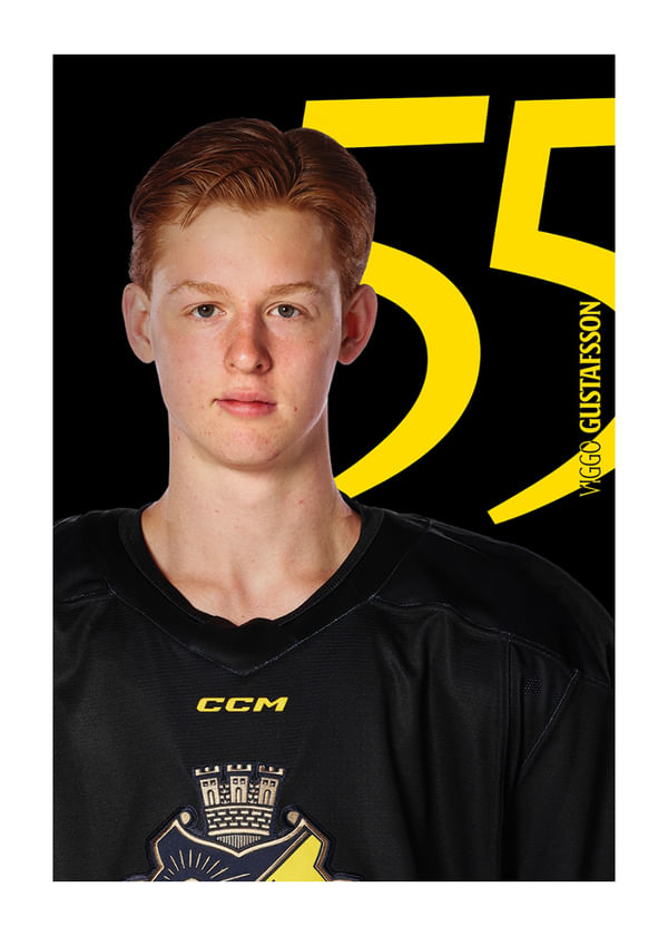 Poster Viggo Gustafsson #55 AIK Hockey 2025/2026