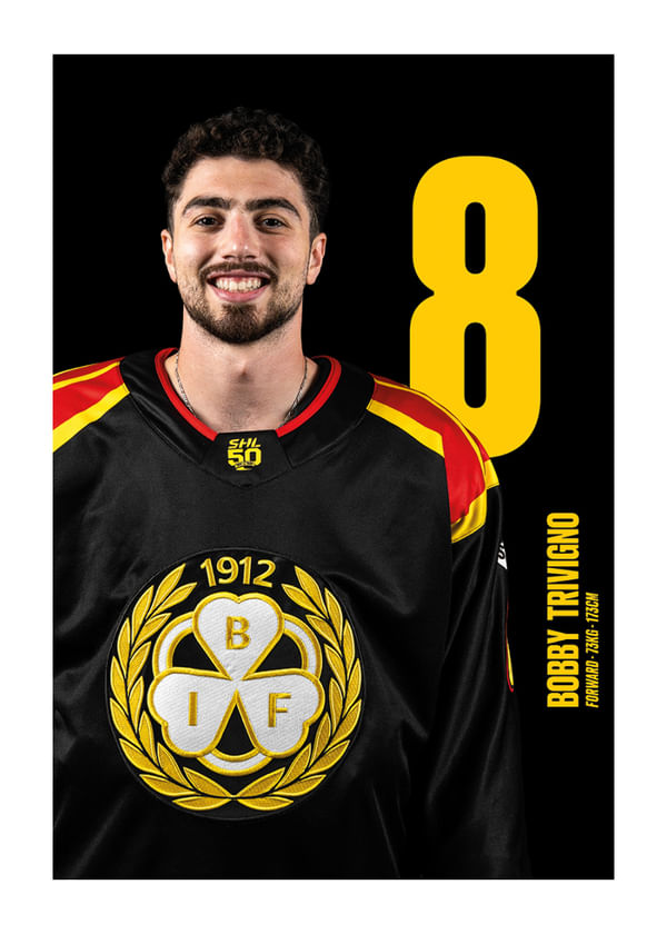 Poster Bobby Trivigno #8 Brynäs IF 2025/2026