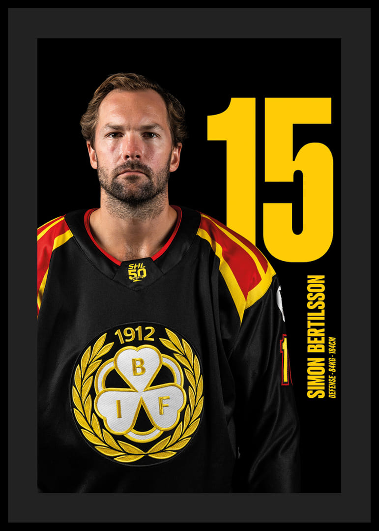Simon Bertilsson #15 Brynäs IF 2025/2026-12